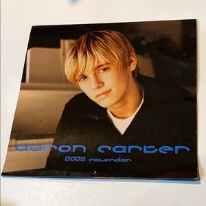 Aaron Carter 2003 Calendar